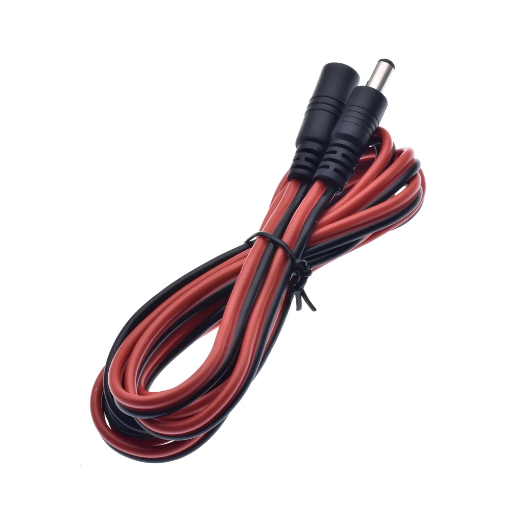 Enhance Connectivity: 16AWG DC Extension Cable for CCTV Security Cameras - 5.5mm X 2.1mm Male to Female Power Cord Description Image.This Product Can Be Found With The Tag Names Computer Cables Connecting, Computer Peripherals, Dc extension cable, PC Hardware Cables Adapters