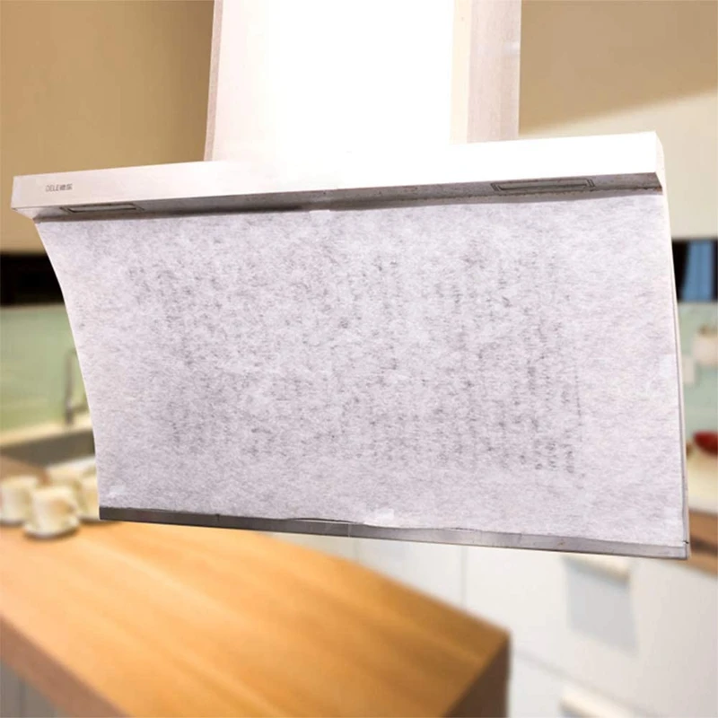 Range Hood Grease Filter 2PCS Oil-Proof Filter Sticker Oil-Absorbing Paper Kitchen Appliance cooker hood filter range hood filter kitchen filter paper