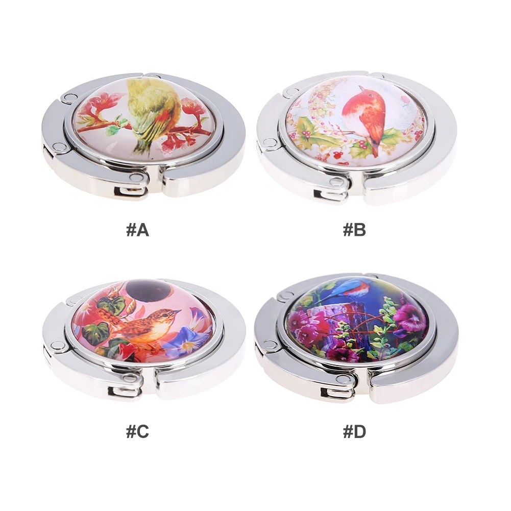 Metal Handbag Hook Foldable Desk Bag Purse Holder Hanger