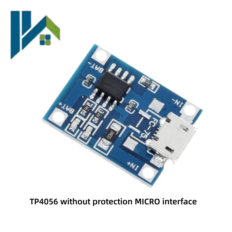 TP4056 18650 lithium battery 3.7v 3.6V 4.2V charging board 1A overshoot and over-discharge protection lithium battery charger lithium battery board battery protection module battery charger module battery protection board