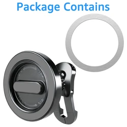 Premium Magnetic Air Vent Phone Holder with N52 Strong Magnets - Universal Car Mount Clip (C - 465 - E)