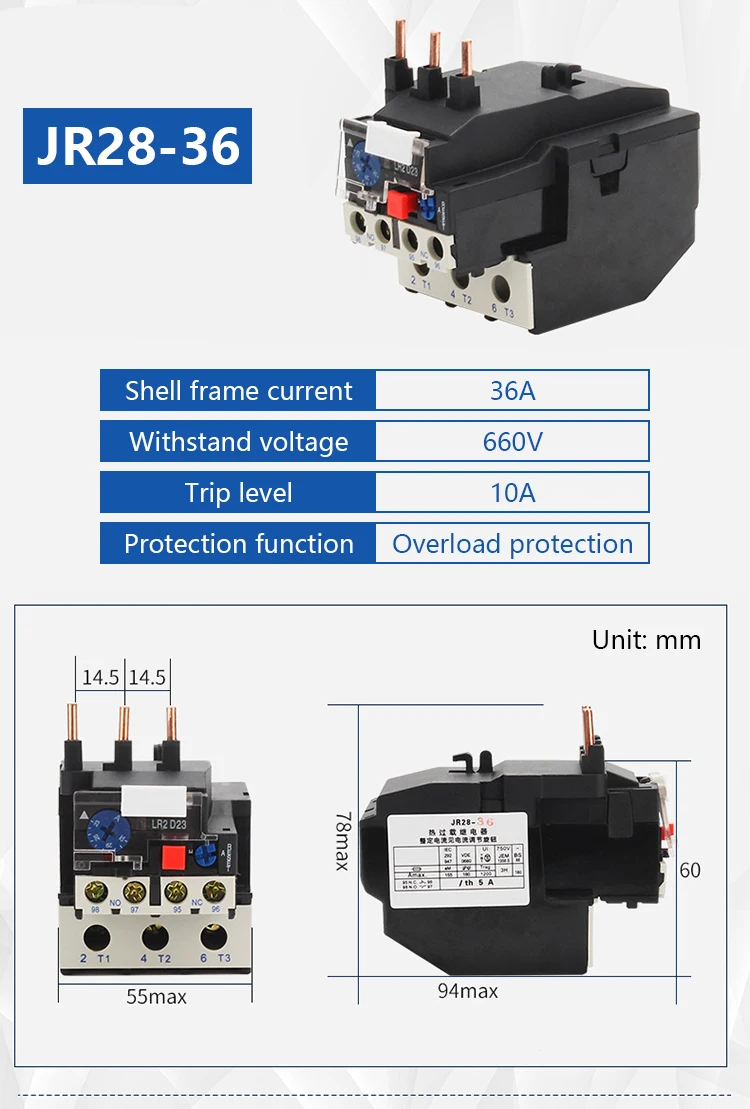Thermisches Überlastrelais LR2-D13 – 9–13 A, 2 Produktbild-Vorschau 4