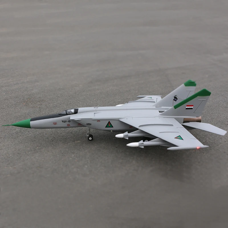 6 CH FlyFans Iraqi MiG-25 Foxbat Twin 64mm RC EDF Jet PNP Model Airplane 6