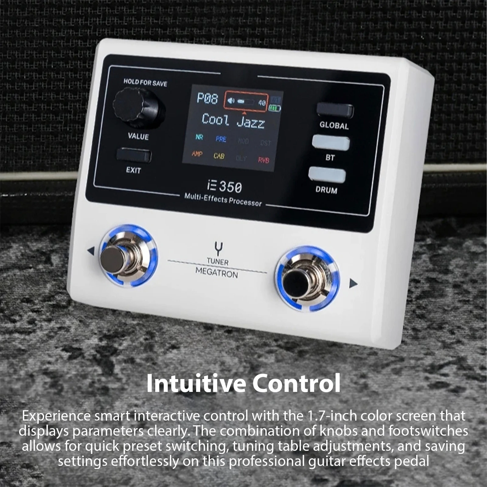 DK IE-350 Portable Guitar Multi-Effects Processor Guitar Effects