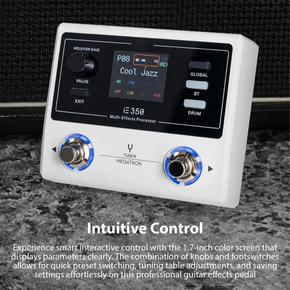 DK IE-350 Portable Guitar Multi-Effects Processor Guitar Effects