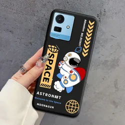 Cartoon Ice Cream Astronaut Soft Silicone TPU Phone Case - Cute Back Cover Bumper for Cubot Note 50 (HS-C0057)