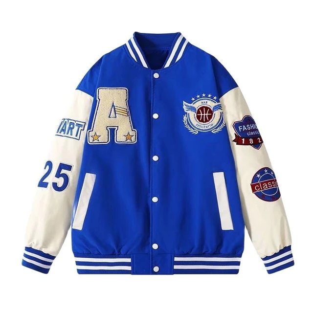 Varsity Jackets- Royal Blue Baseball Jackets for Men Online