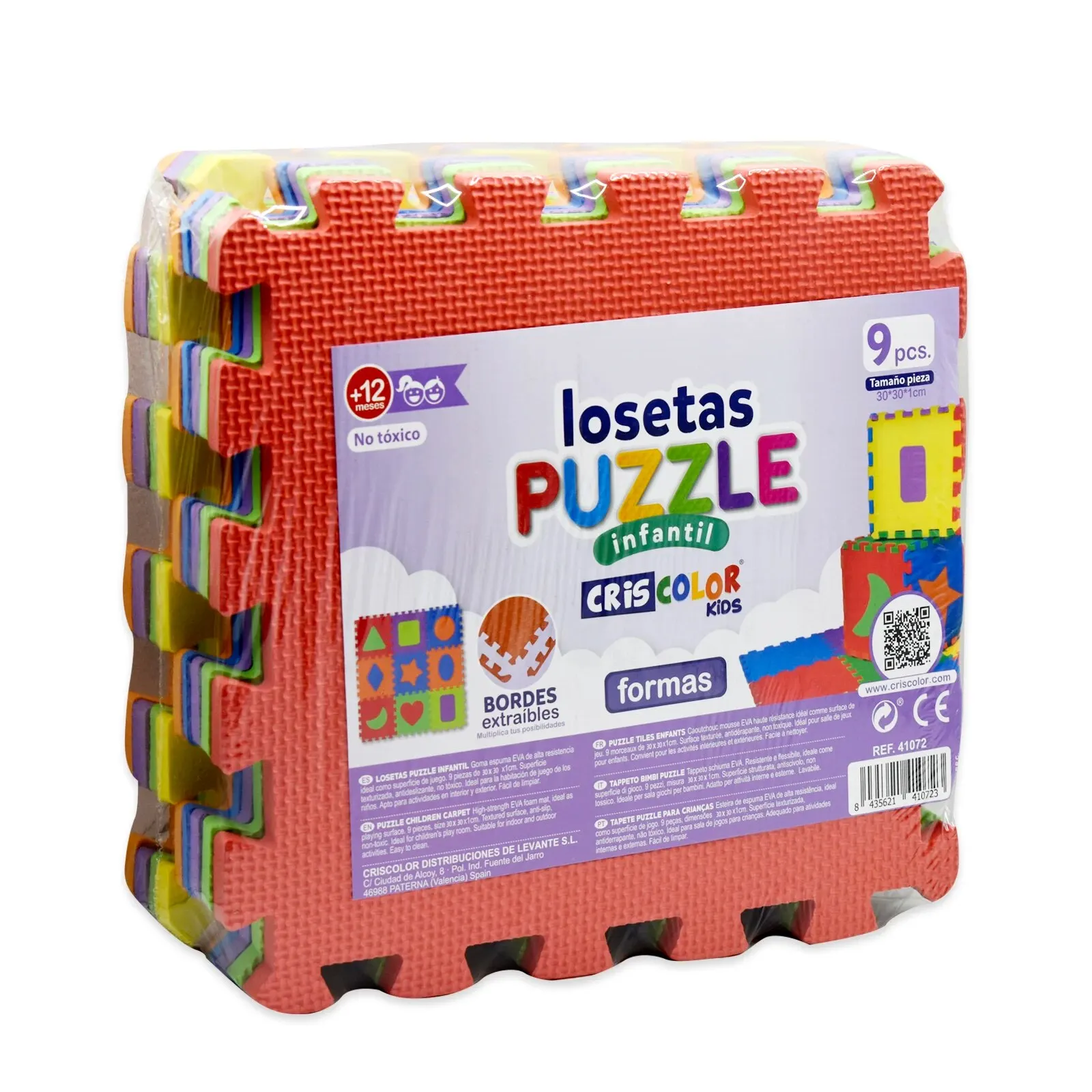 Alfombra puzzle infantil 26 piezas de 30x30 - Números - THE SECRET HOME