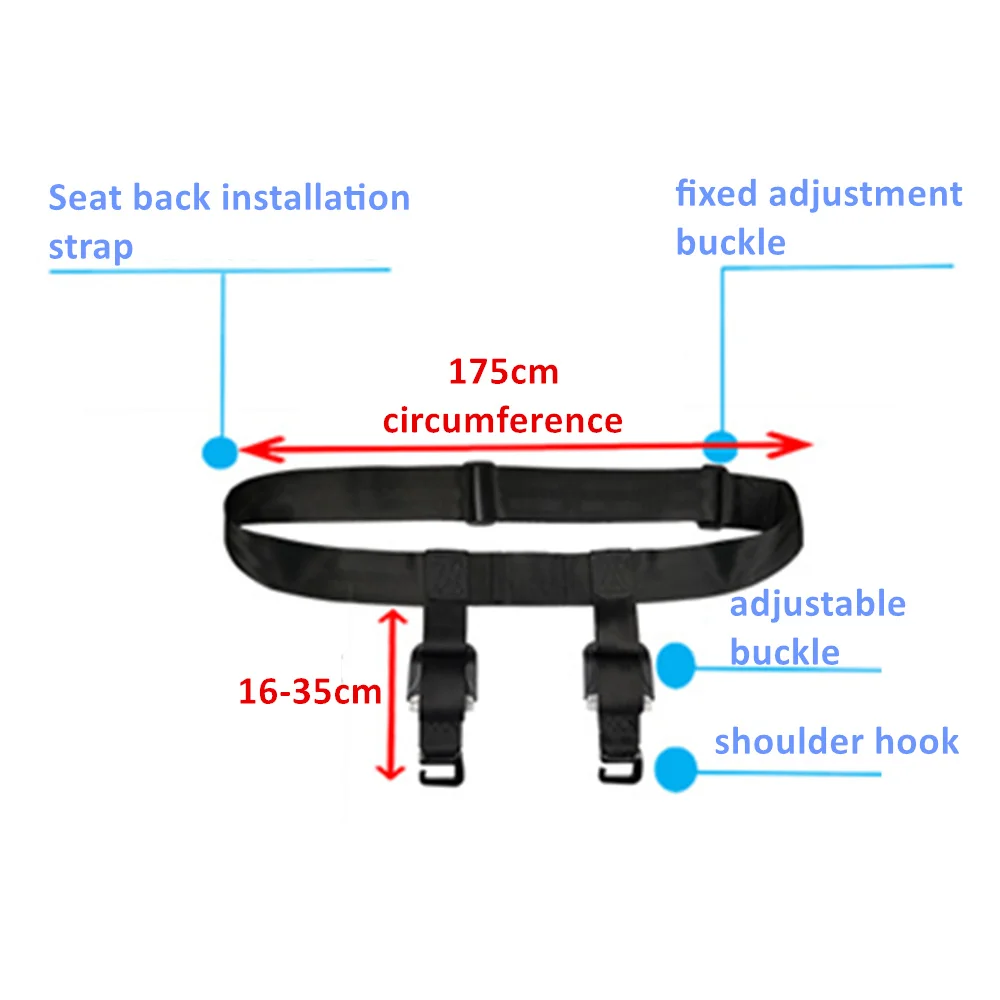 ALWAYSME Harness For Car Seat ,Bus,Airplane...