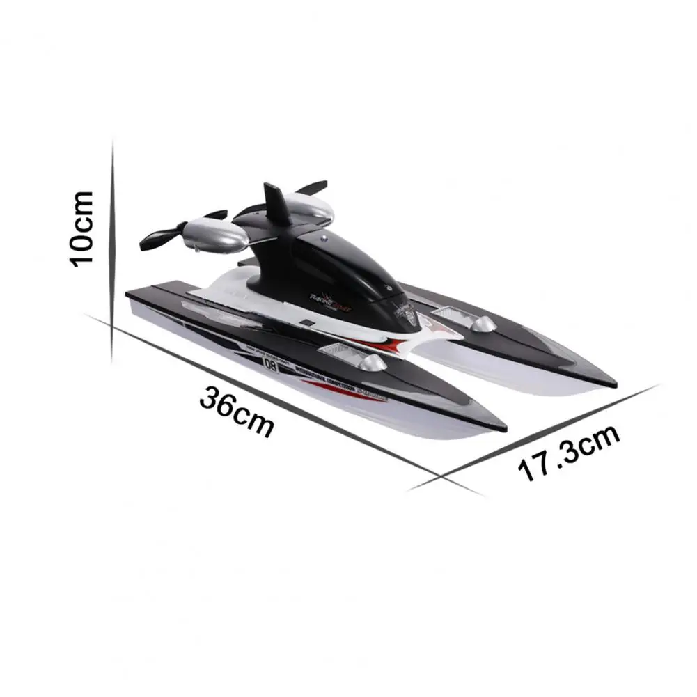 Collision-Resistant 1 Set Eco-friendly High Speed Remote Control Boat Anti-interference Children Gift 6 Collision-Resistant 1 Set Eco-friendly High Speed Remote Control Boat Anti-interference Children Gift 6