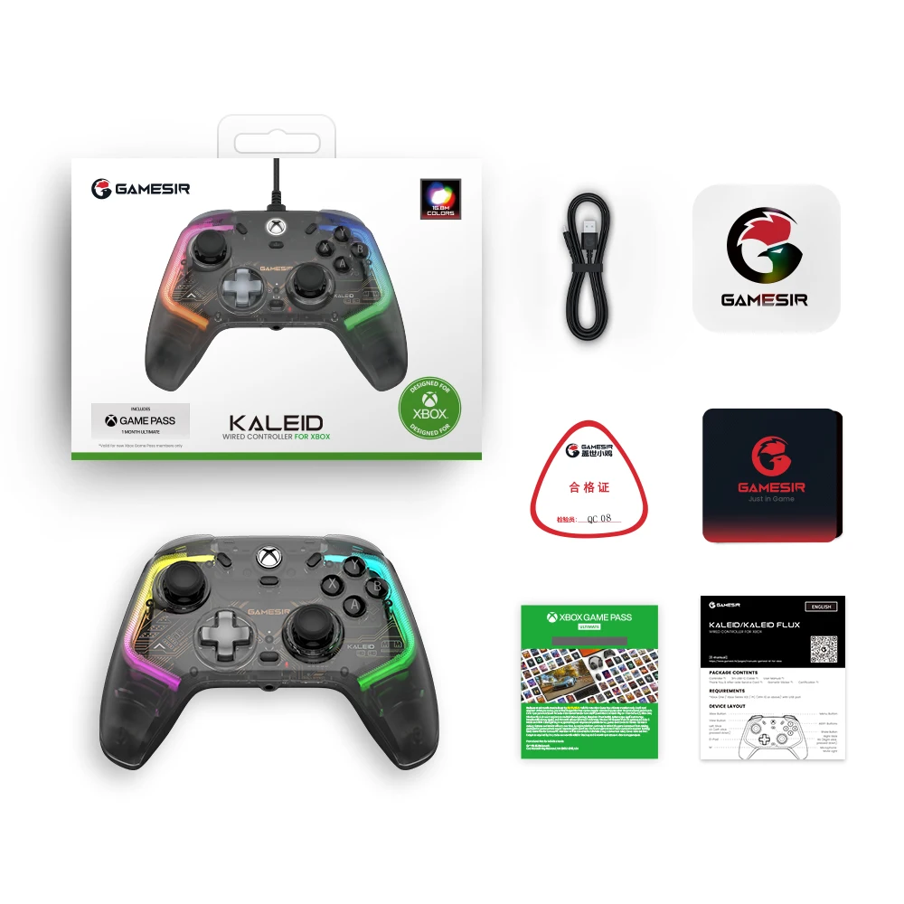 GameSir Kaleid  е, Xbox ø X, Xbox ø S, Xbox One  ܼ, Ȧ Ʈ ̽ƽ