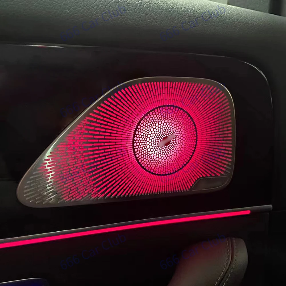 64 Colours Led Midrange Speaker Cover For Mercedes Benz Gle Gls 