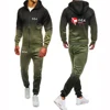 WTF World Taekwondo Federation 2024 New Style Men's Spring Autumn Harajuku Sports Hoodie Comfort Gradient Color Sweatpant Suits 6