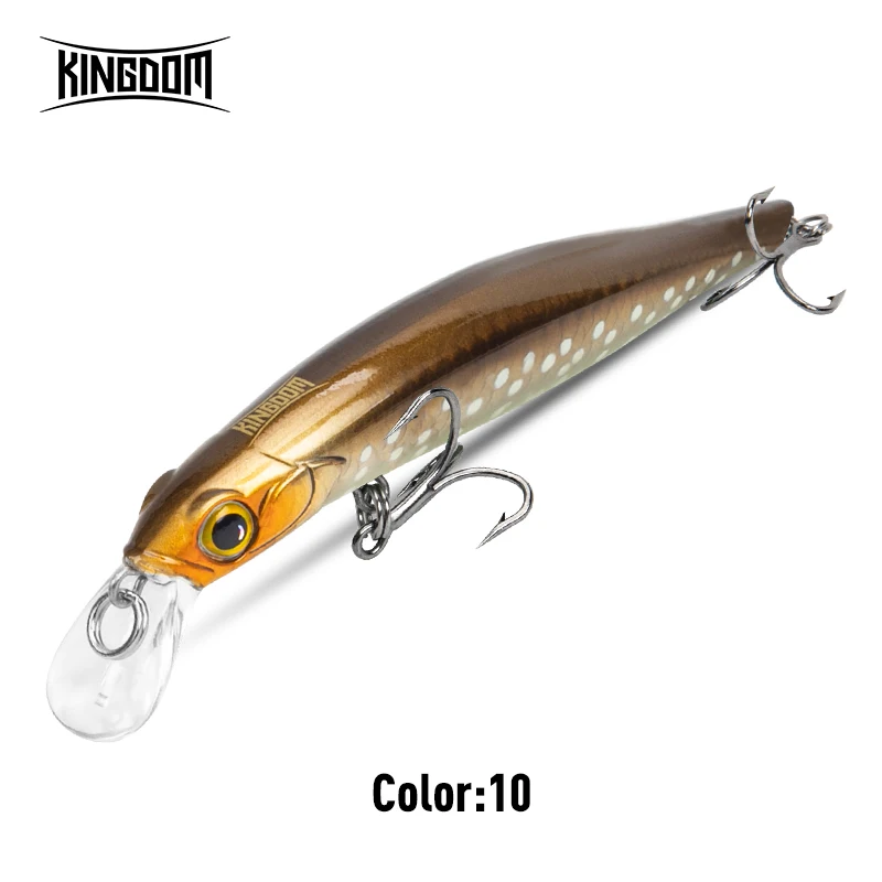 キングダム Kingart シンキングミノー釣りルアー 6 グラム 9