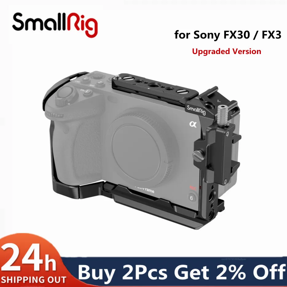 Telaio Protettivo A Gabbia Completa Per Gabbia Per Fotocamera Smallrig Per Sony Fx30 Fx3 Fx 30 4183 Versione Di Aggiornamento