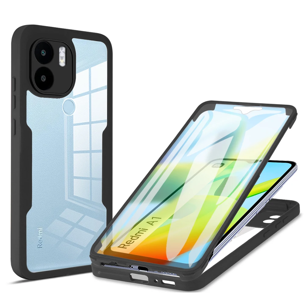 

Мягкий 360 полноразмерный силиконовый чехол из ТПУ для Xiaomi Redmi A1 A2 A1 Plus A2 Plus