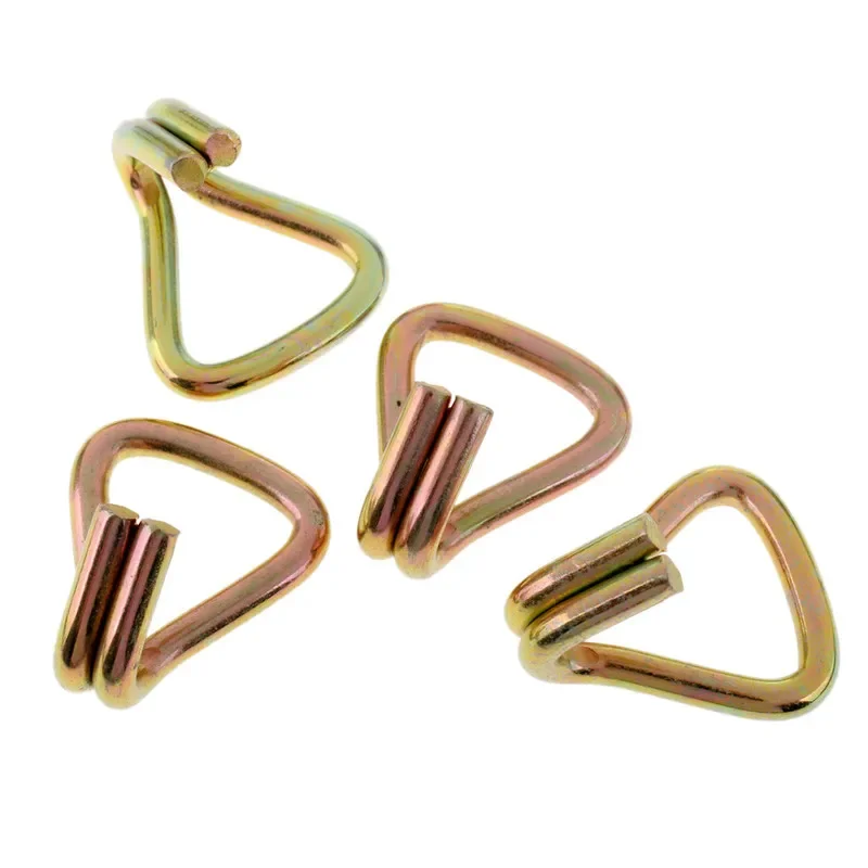 Heavy Duty Ratchet Tie Down Webbing Strap Double J Hooks Trailer Tow Lashing Accessories for 1" 1.5&lsquo;&rsquo; 28mm Straps Webbing 1T 3T