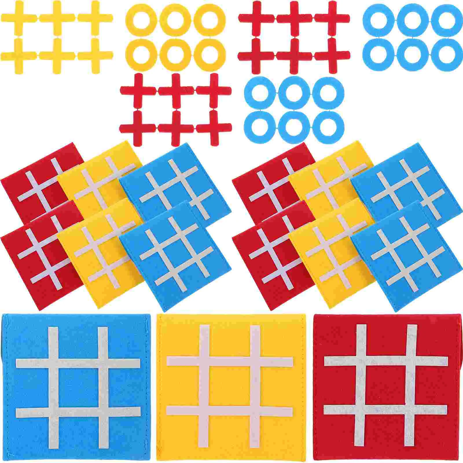 

Mini Nine-square Chessboard Ticktacktoe Boards Game Toys Family Playthings Children for Kids