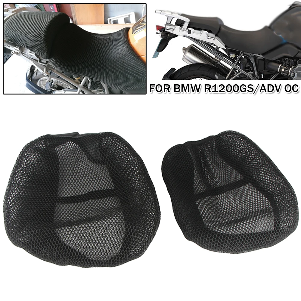 For BMW GS R1250 R1200 Adventure R1200GS R1250GS Motorcycle Seat Cover Guard Nylon Fabric Cushion Breathable Protective Shelter Motorcycle Seat Covers