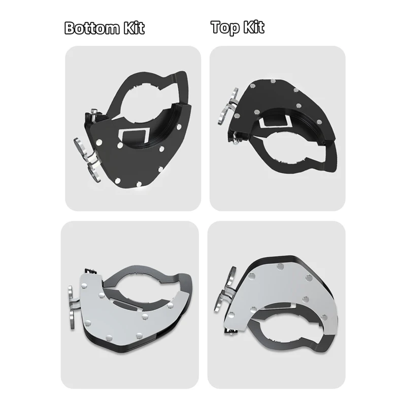 

For Honda CB 125 F CB500X Big Ruckus Throttle Grip Cruise Control Lock Assist Handlebar Grip BOTTOM And TOP KIT Control Safe