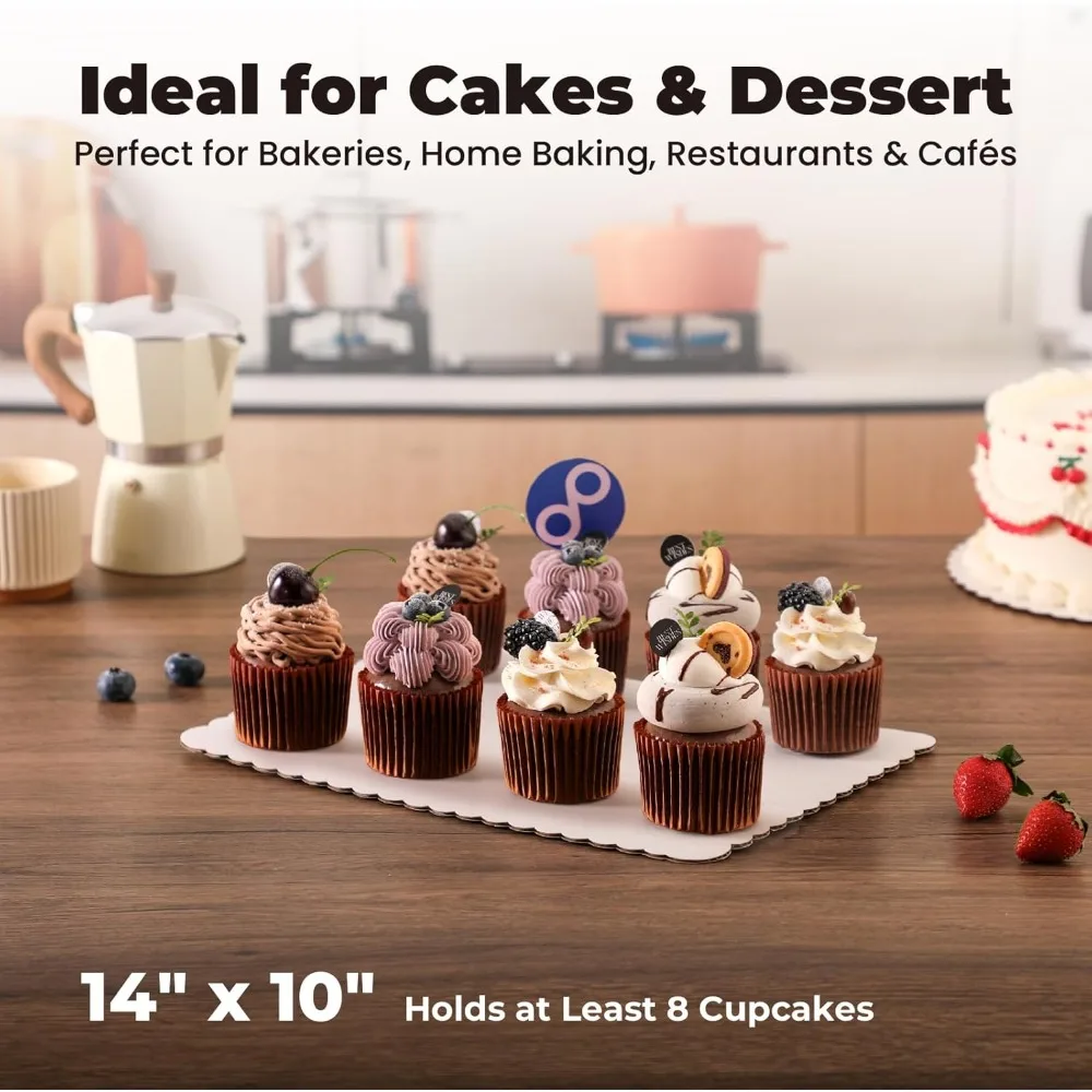 Why 112+ Bakeries Switched: Rectangle Cake Boards 10×14 Inch Save 250% ROI – Disposable... - SKU RCB01222 - UGI Packaging