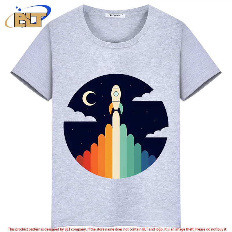 

Up to the sky and catch your beautiful dreams printed Kids T-Shirt summer children's short-sleeved boys and girls