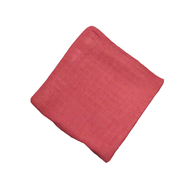 Cotton Dyed Newborn Baby Towel Breathable Soft Solid Color Household Infant Bath Towels Skin-friendly Infant Accessories