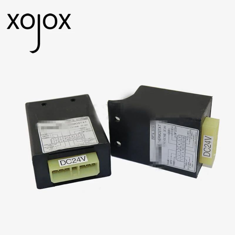 

XOJOX For SANY SY/Lonking temperature control relay 24V thermostat switch air conditioning relay high quality excavator acces
