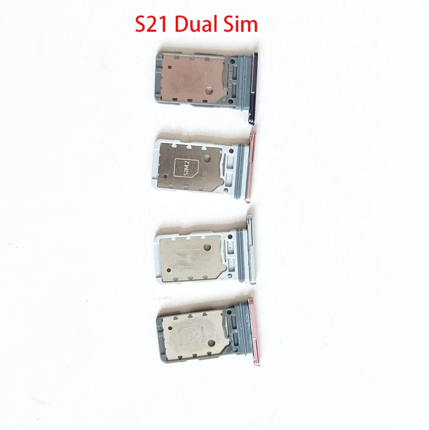 

Картридер для Samsung Galaxy S21 Plus S21 Ultra S21 + S21U, держатель для Sim-карт, лоток для двух и одинарных Sim-карт, держатель, слот-адаптер, 50 шт.