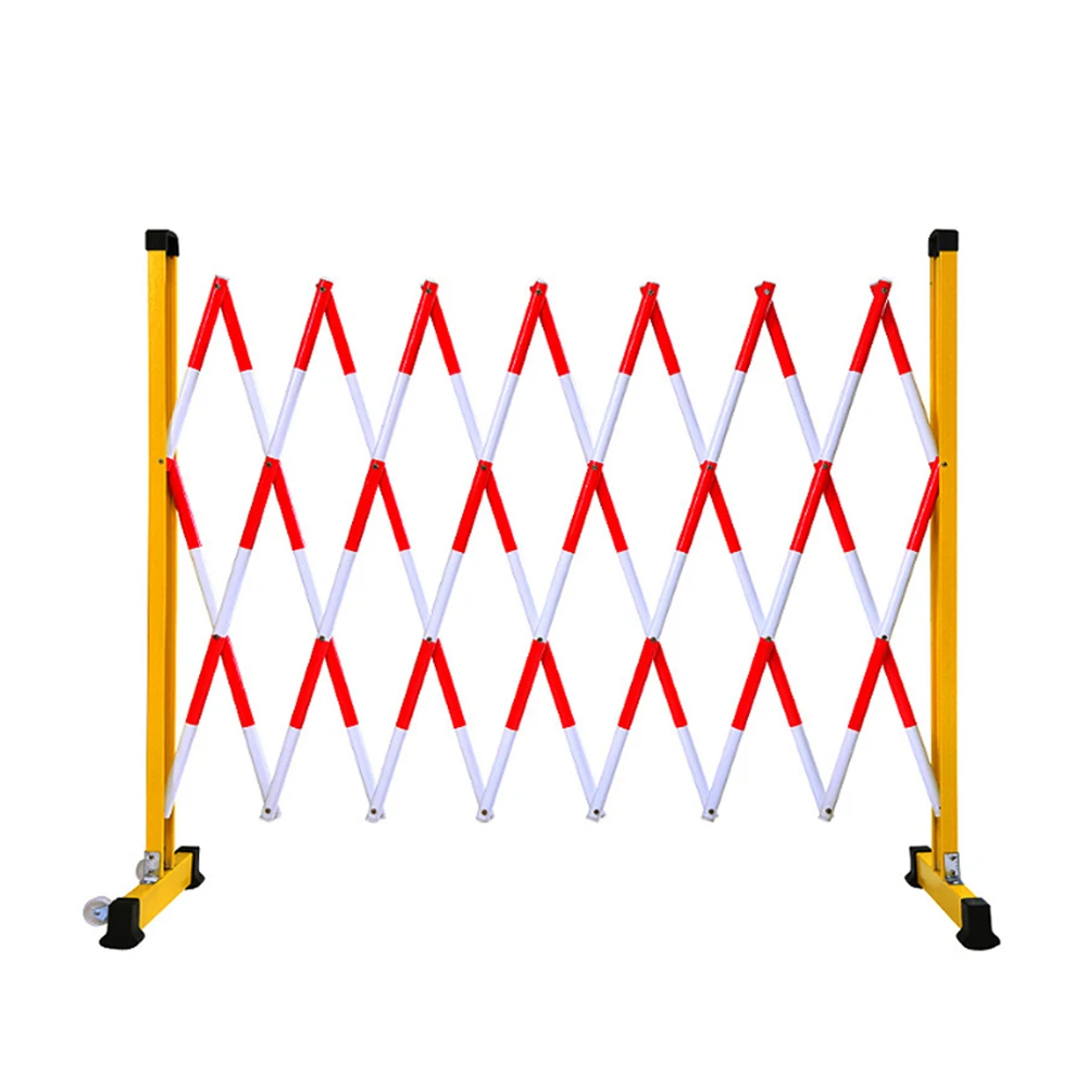 

FRP Outdoor Temporary Parking Retractable Scissor Fence Crowd Control Safety Traffic Folding Expanding Barrier