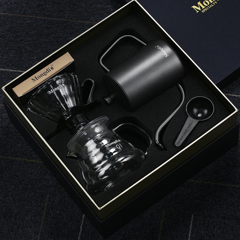 CoffeeMakerGiftBoxSetPortableBrewCoffeePotMiniCoffee