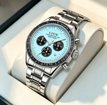 Nuovo Orologio Sportivo 2026 per Uomo, Marca di Lusso, Impermeabile, Cronografo al Quarzo, Stile Militare, Montre Homme