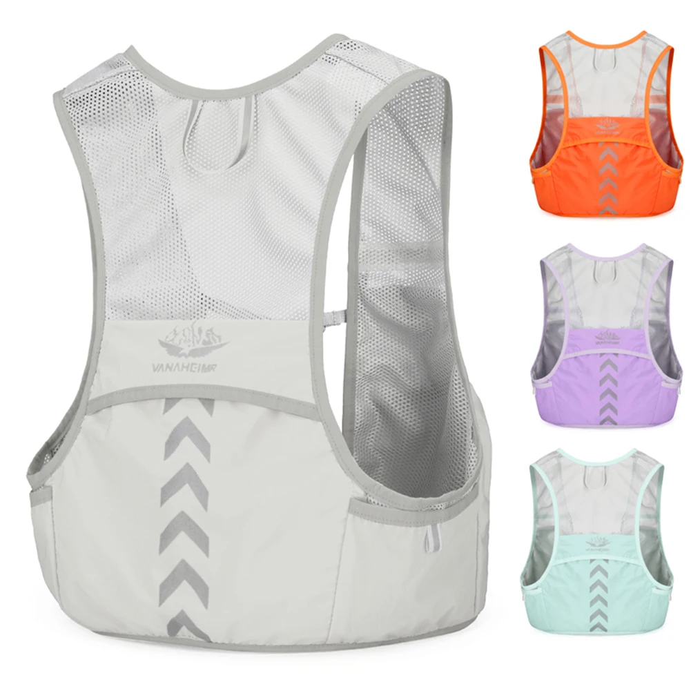 Outdoor Trail Running Backpack Ultralight Breathable Marathon Bicycle Bag Women Men Functional Pack for Bicycle Marathon Hiking