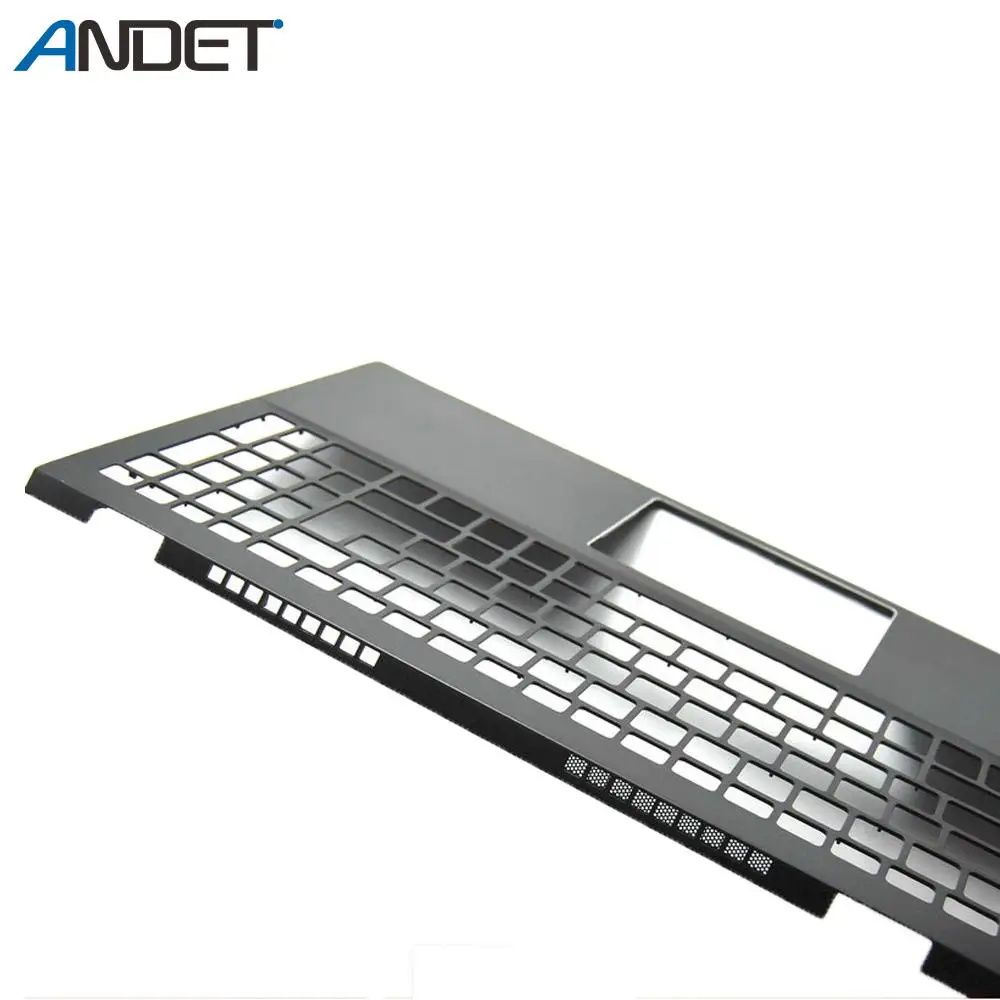 델 보스트로 V5501 V5502 노트북 용 새 원본 손목 받침대 상단 덮개, 키보드 베젤 하우징 셸, 검정색 0W7PK2 W7PK2