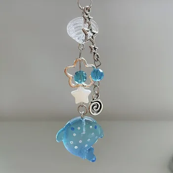 Shark Beaded Phone Charm 1