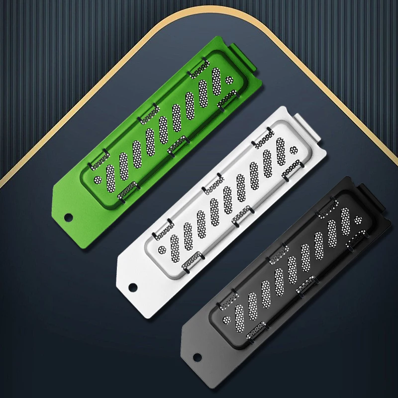 M.2 NVMe 2280 Solid State Drive Radiator Dust Cover Heat Dissipation Cover Cooling for PS5 Slim Heatsink Cooling Dust Cover