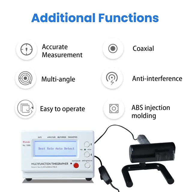 weishi no.1000 timegrapher mécanique montre chronométrage testeur mouvement  détecteur automatique calibrage minuterie machine montre outil de  réparation