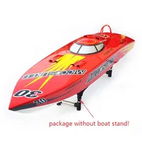 DTRC G26IP1 26CC 50KM/H Red Fiber Glass Gasoline Race ARTR RC Boat Model W/O Radio System Servos 1