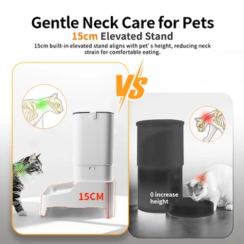 Smart Elevated Pet Feeder with Camera - Image 3