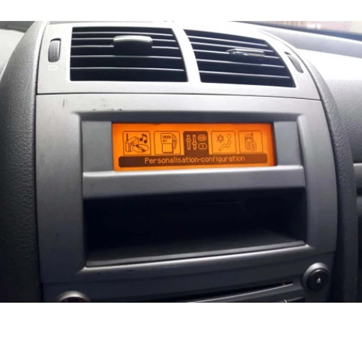 Supporto Di Fabbrica Originale Usb Dual-Zone Air Bluetooth Display Monitor Giallo 12 Pin Per Peugeot 307 407 408 Citroen C4 C5 Schermo