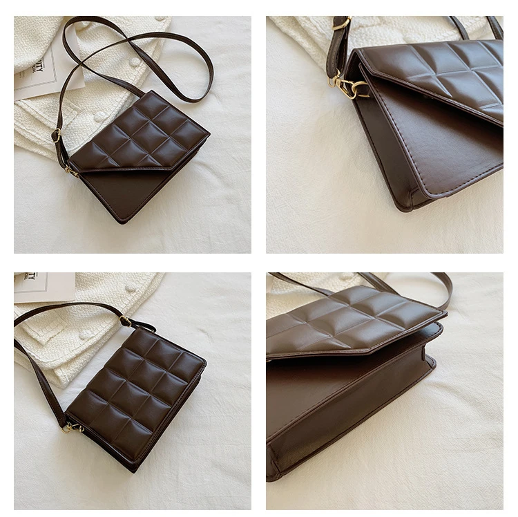 Popular Rhombus Women's Bag 2022 New Fashion Simple Texture Shoulder Bag Trend All-match Messenger Bag Women Luxury Handbags