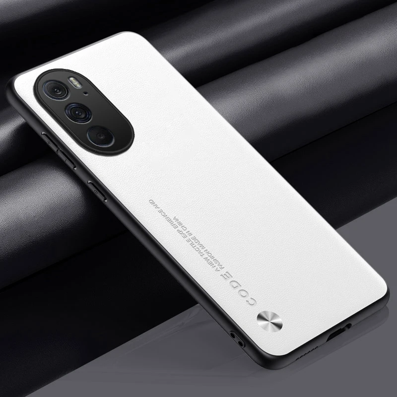 Premium Matte PU Leather Phone Case - Full Protection Silicone Cover