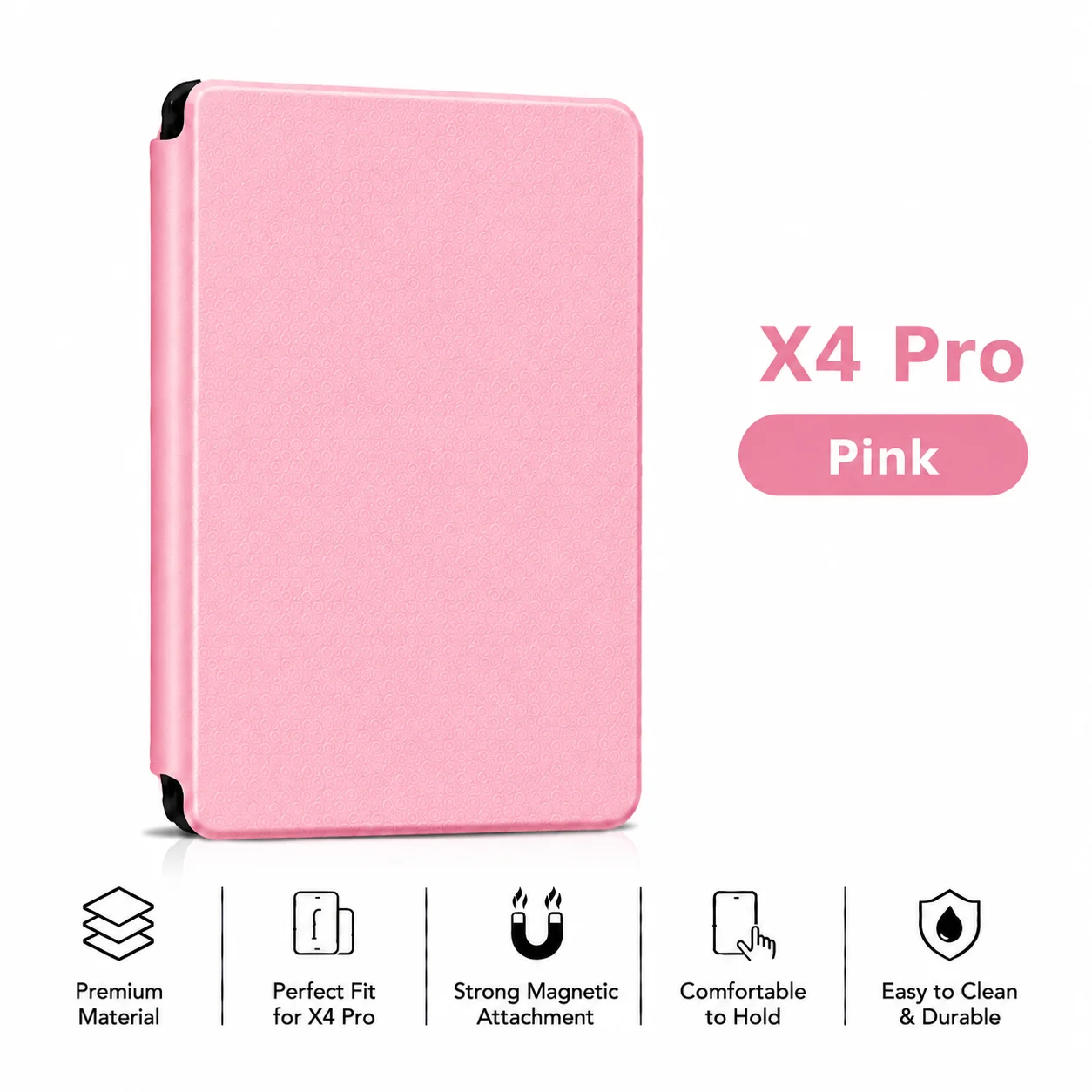 XTEINK Magnetic Slim Shockproof E-Reader Protective Cover - Strong Magnetic Design, Available in Multiple Colors