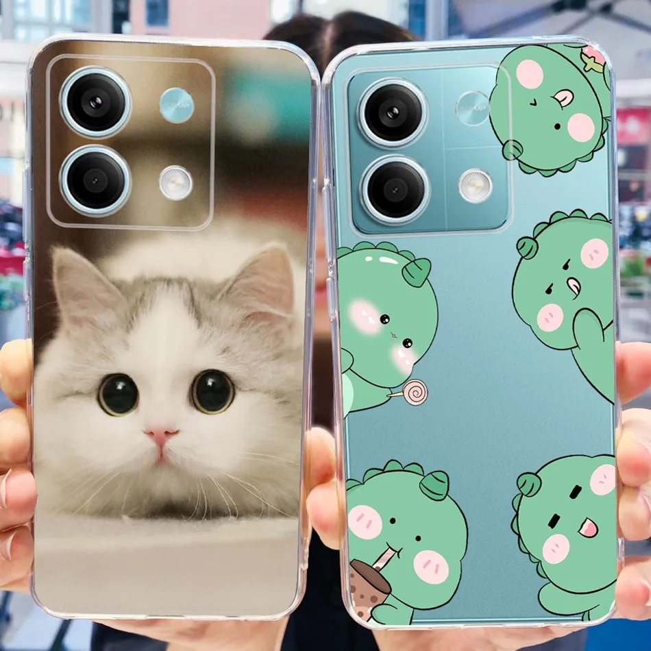 Elegant Printing Soft Silicone TPU Slim Phone Back Cover