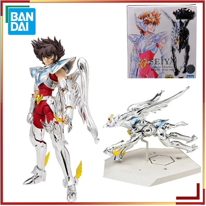 

Bandai Saint Seiya Anime Figures Tenma Saint Cloth Myth EX Pegasus Seiya Bronze Action Figure 15th Anniversary Ver Toys Gift