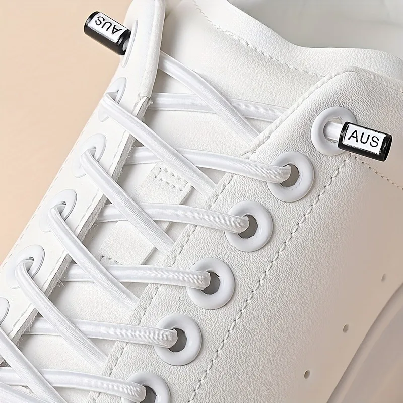 Comfortable Elastic No-Tie Shoelaces for Effortless Wear