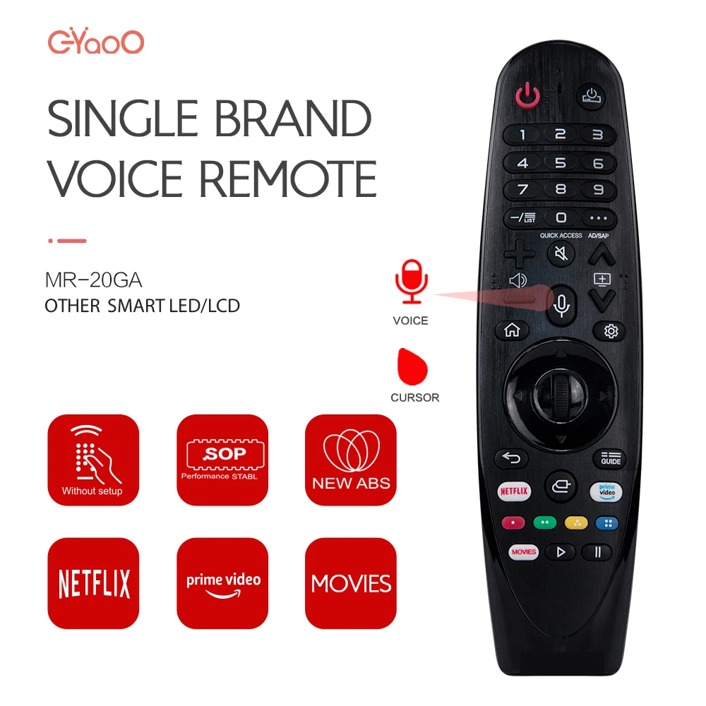 Magic Voice tv Substituição Remota para An-mr18ba Mr20ba Voz e Função Cursor Mr20ga An-mr19ba - Image 5