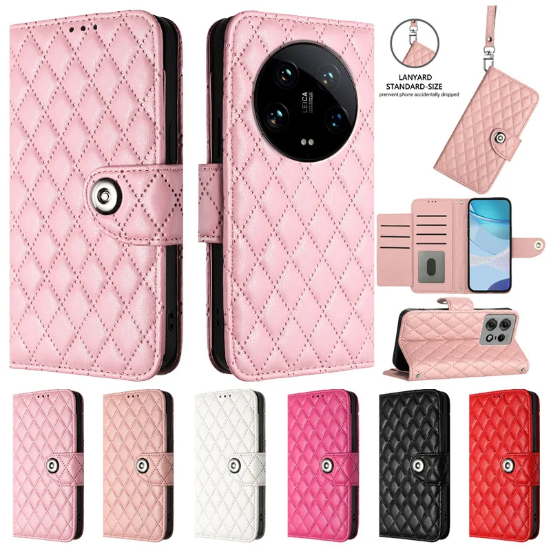 Luxury Leather Wallet Flip Phone Case - Anti-Scratch Protective Cover