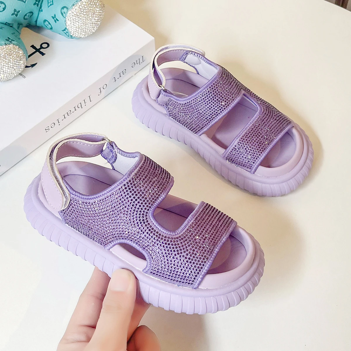 Girls Summer Sandals Non Slip Beach Shoes