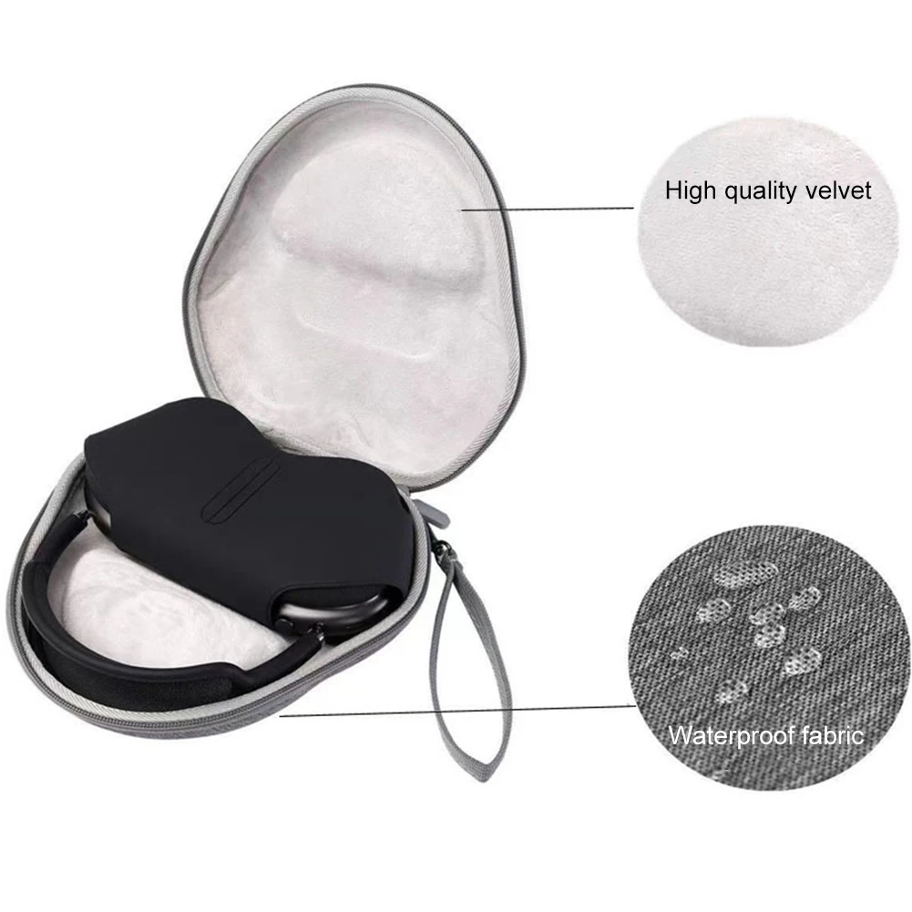 Headphone Storage Case for Airpods Max Anti-Scratch Headset Travel Carry Bag Earphone Protective Case for Airpod Max Accessories